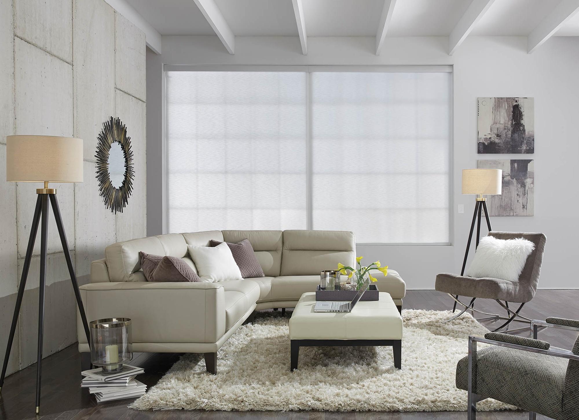 Daylit custom home interior